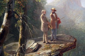 From the Painting "Kindred Spirits."