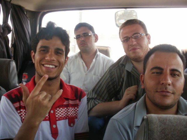 Bus ride, Egypt