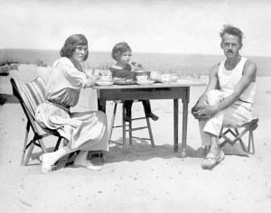Eugene O'Neill at Cape Cod in 1922 (image courtesy of Wikipedia)