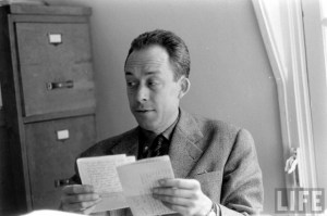 Camus, in an unusually peppy mood. [Image from Google Images] 