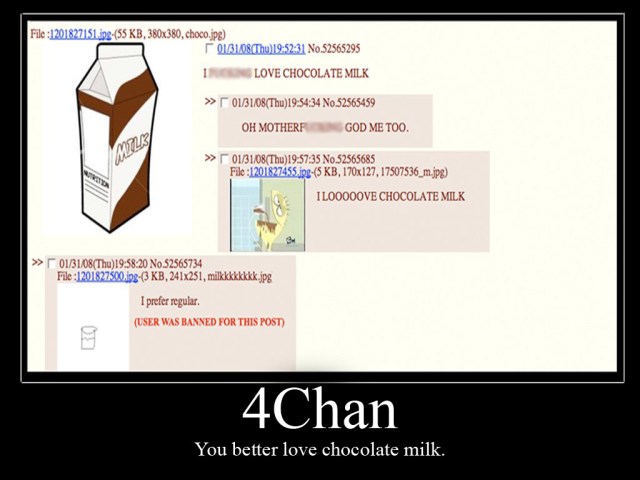 The closest I found to a "clean" 4Chan image. [From knowyourmemes.com]